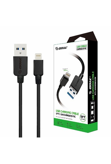 Original iPhone lightning fast charging cable 1 meter for iPhone 14, 15, 16 - wirelessdepotsa.com
