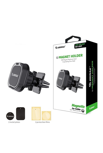Car mobile holder with strong suction cup and shock-absorbing design