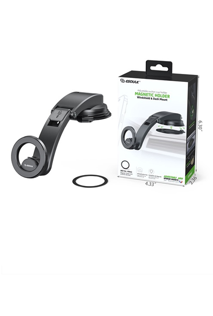 Wireless charging car phone holder with auto-clamp feature for safe driving - wirelessdepotsa.com